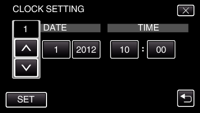 CLOCK SETTING 1_PAL